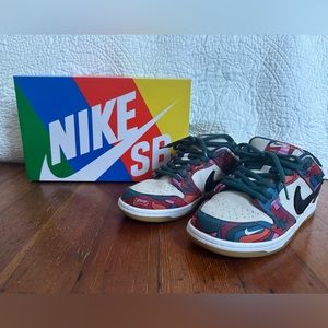 Nike x Parra SB Dunk Low Pro women’s size 8